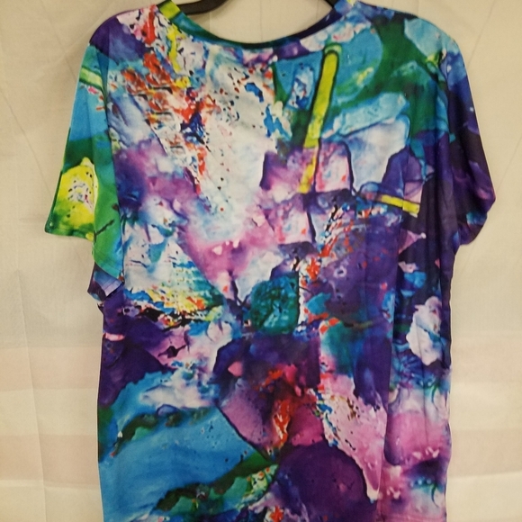 Felt's Fun Finds Tops - Hummingbird Colorful 3XL Short Sleeve Tee